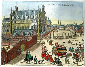 Brussells: View of The Court of Brussells