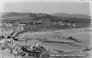 Gwynedd: View of Criccieth from the Castle