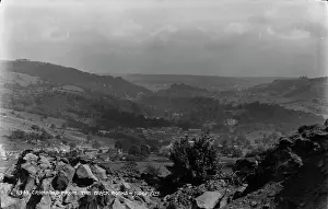 Cromford: View of Cromford from the Black Rocks