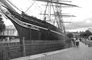 Greenwich: View of the Cutty Sark, Greenwich