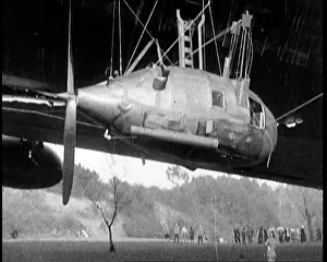 Underside: A View of the Damaged Underside, Gondola, and
