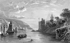 Gill Stoker: View of Dartmouth Castle and Harbour, Devon