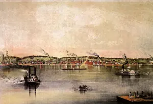 Davenport: View of Davenport and River