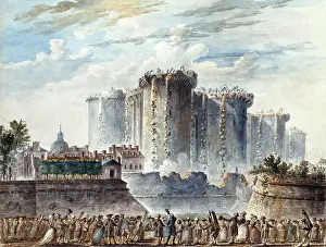 1760: View of Demolition of the Bastille