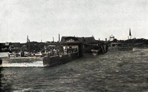Kronstadt: View of the dock at Kronstadt, Russia