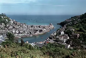 Looe: View from the Downs, Looe