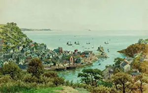 View from The Downs, Looe, Cornwall