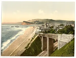 Teignmouth: View from E. Cliff, Teignmouth, England