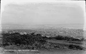 Downs: View of Eastbourne from the Downs