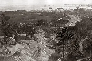Kobe: View of Eastern Kobe, Japan, 1870s