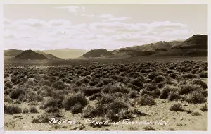 Wendover: View of the eastern Nevada Desert, USA