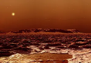 Cosmic: A view from the edge of the southern polar cap of Mars