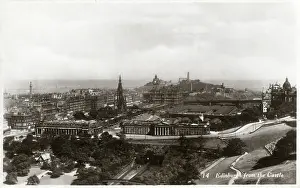 Lucinda Moore: A view of Edinburgh from the Castle