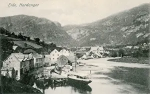 Jetty: View of Eide, Hardanger, Norway