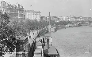 Pathways: View of the Embankment in London