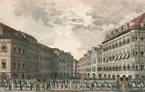 Contemporarily: View on entering the small ring in Prague