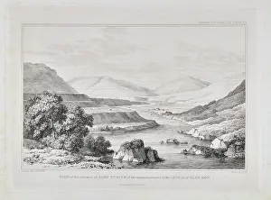 Macculloch: View of the entrance of Glen Turit