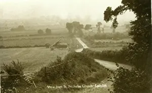 Basildon: View across the fields, Laindon, Basildon, Essex