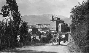 Abruzzo: View of Filetto, Italy