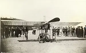 Marske: Front view of the First Blackburn Monoplane