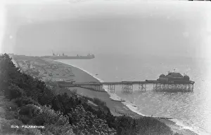 Folkestone: View of Folkestone Pier
