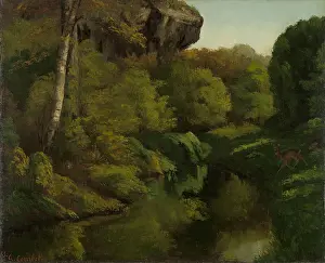 Impasto: View in the Forest of Fontainebleau