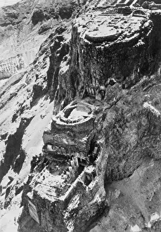 Succeeded: View of the former fortress of Masada