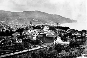 Funchal: A view of Funchel from the West, Madeira 1873