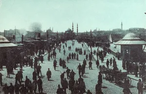 Yeni: View across the Galata Bridge, Istanbul