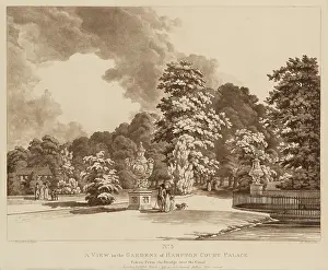 Caius: View of the Gardens at Hampton Court Palace