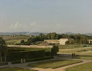 Drolling: View of the Gardens of Villa Medici
