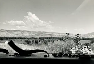 Abstraction: View from Georgia O'Keeffe's Studio, 1971
