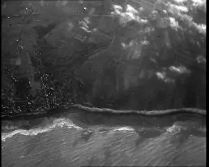 Puffs: View Of German Countryside From A Liberator