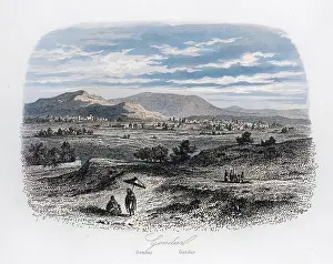 Amhara: View of Gondar, Ethiopia
