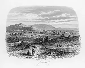Amhara: View of Gondar, Ethiopia
