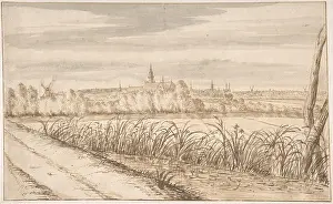 The Liszt Collection: View of Gouda Seen from the Southeast with the