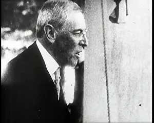 Woodrow: Side View of Governor Of New Jersey Woodrow
