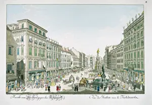 Kohlmarkt: View from the Graben towards Kohlmarkt
