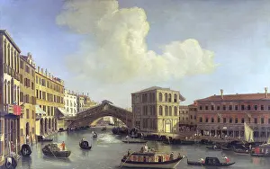 Lady Annunziata Asquith Collection (mep): View of the Grand Canal, by William James
