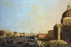Lady Annunziata Asquith Collection (mep): View of the Grand Canal, by William James