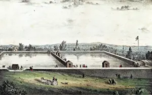 Reservoirs: View of the Great Receiving Reservoir
