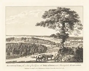 Stately Home: View of Hackwood Park, Basingstoke, 18th century