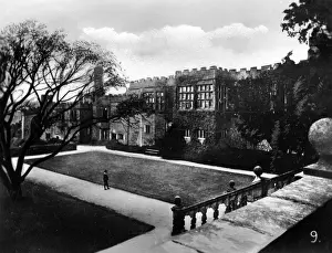 Bakewell: View of Haddon Hall, Derbyshire