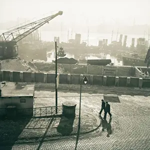 Hamburgs: View of Hamburg's port