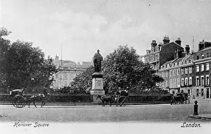 Hansom: View of Hanover Square, London