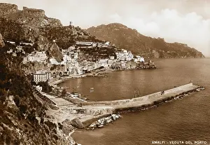 Amalfi: View of the Harbour - Amalfi, Italy