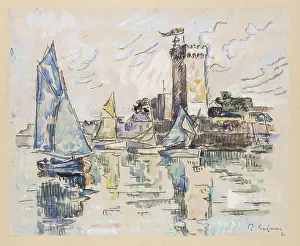 Sables: View of the Harbour at Les Sables d'Olonne