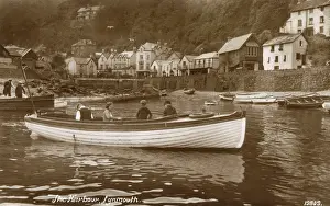 Lynmouth: View of the harbour, Lynmouth, Devon