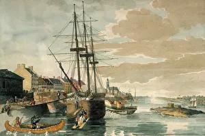 Masted: View of the Harbour, Montreal