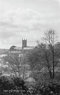 Rooftops: View of Helston with Church Tower